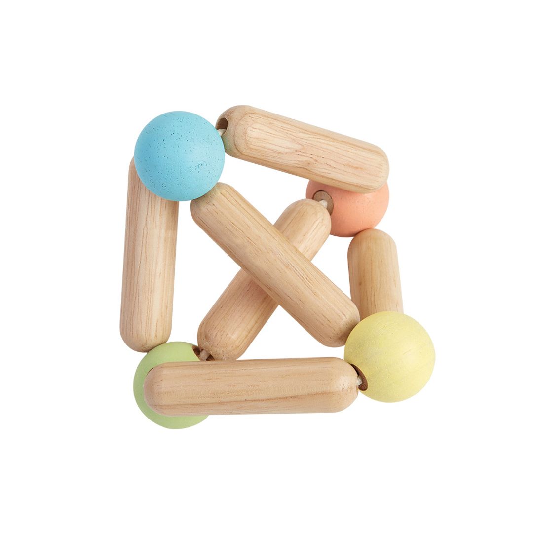 Plan Toys Triangle Clutching Toy - Pastel