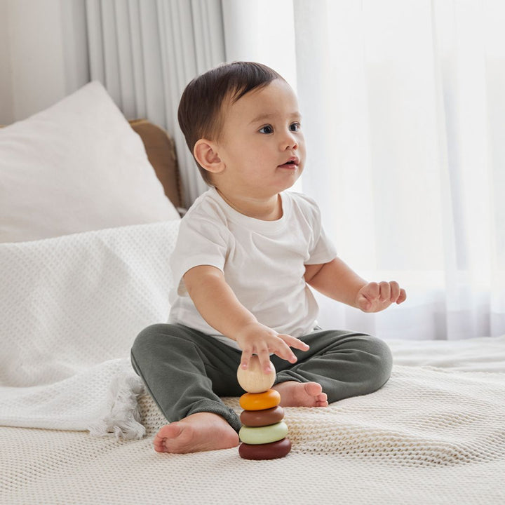 Plan Toys My First Stacking - Modern Rustic
