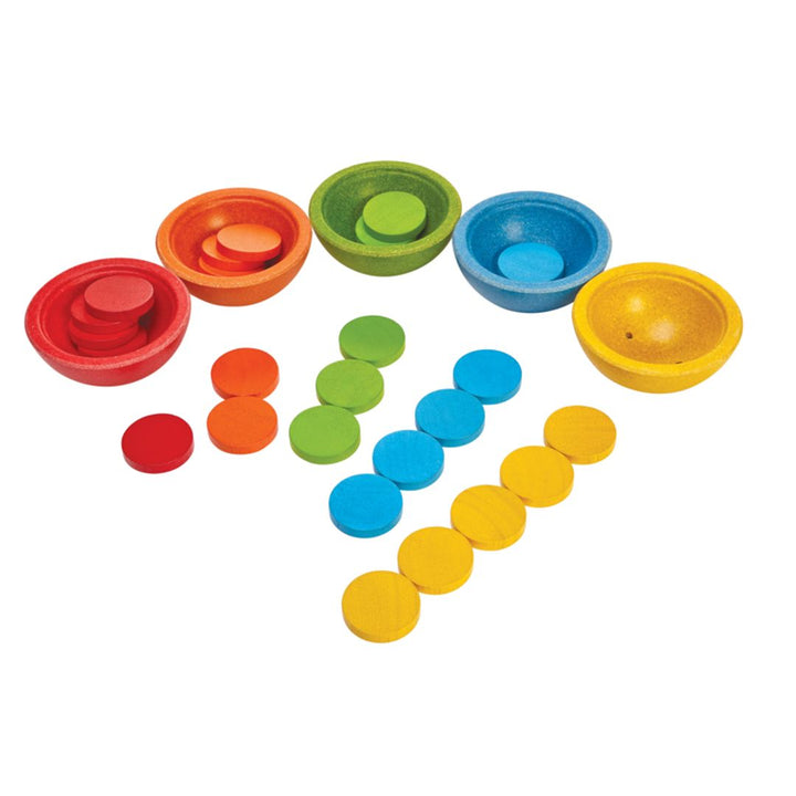 Plan Toys Sort &amp; Count Cups