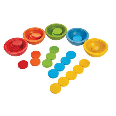 Plan Toys Sort & Count Cups