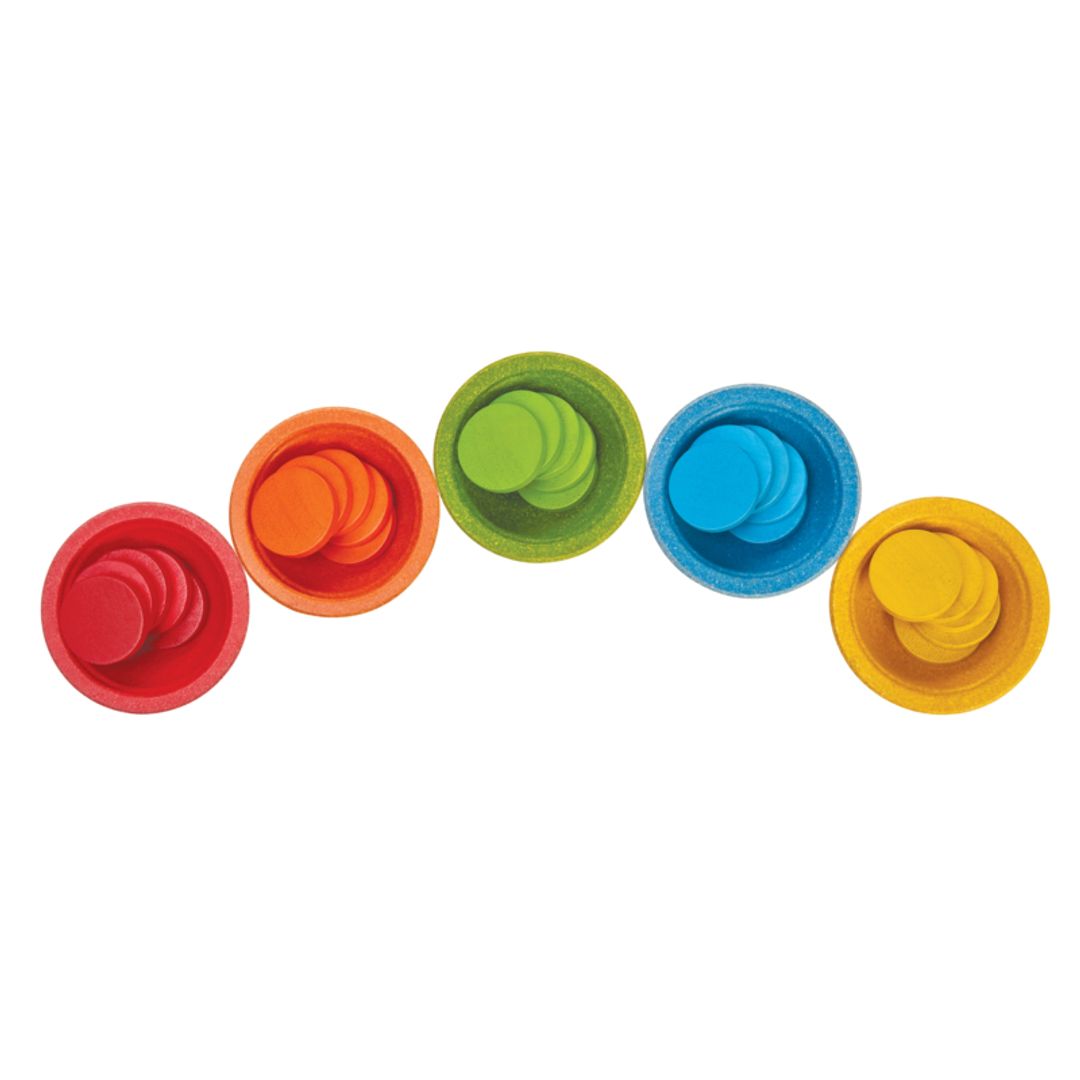 Plan Toys Sort & Count Cups
