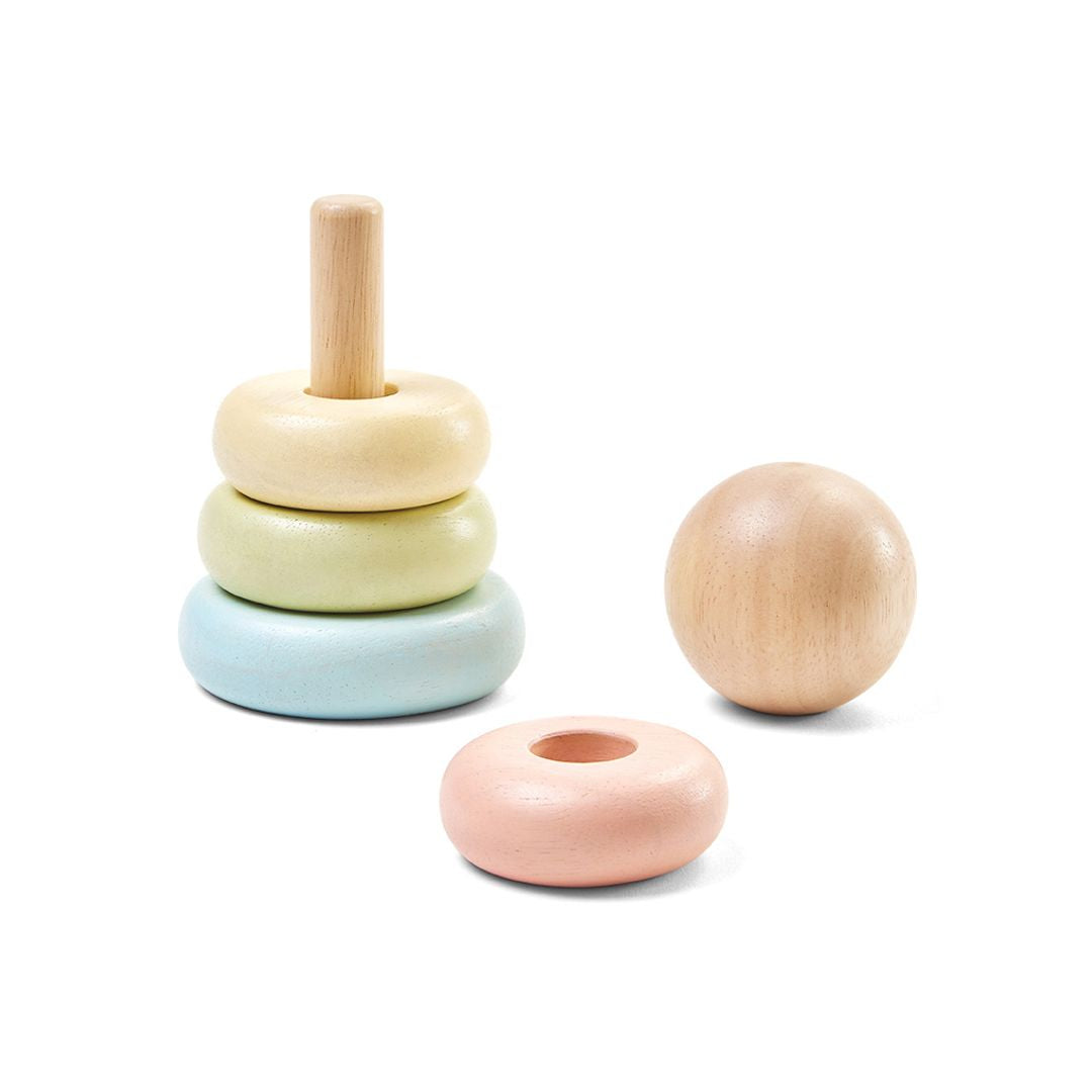 Plan Toys First Stacking Ring - Pastel