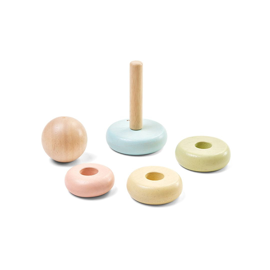 Plan Toys First Stacking Ring - Pastel
