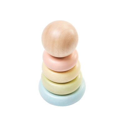 Plan Toys First Stacking Ring - Pastel