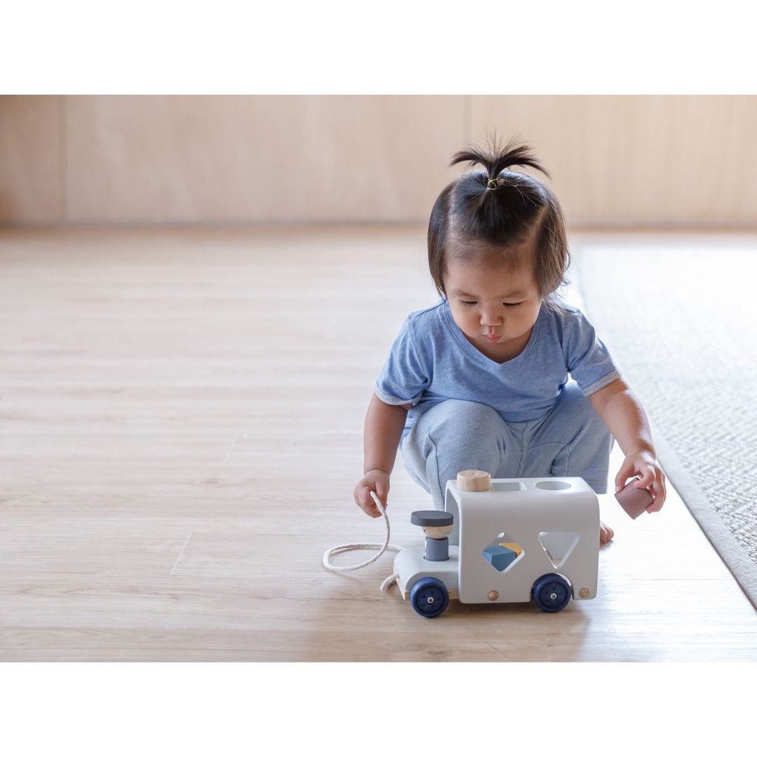 Plan Toys Sorting Bus - Orchard