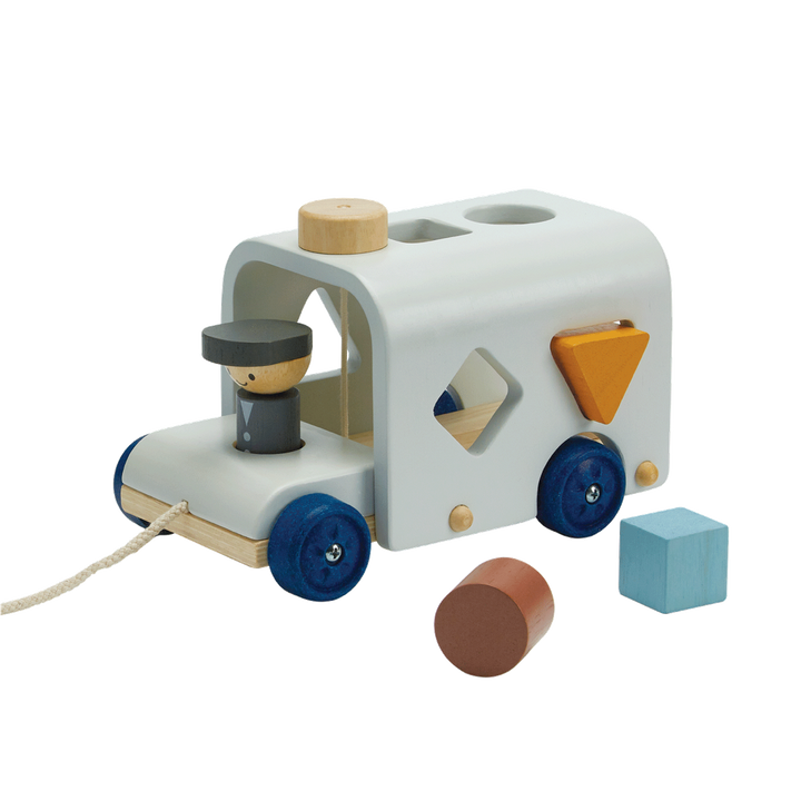 Plan Toys Sorting Bus - Orchard