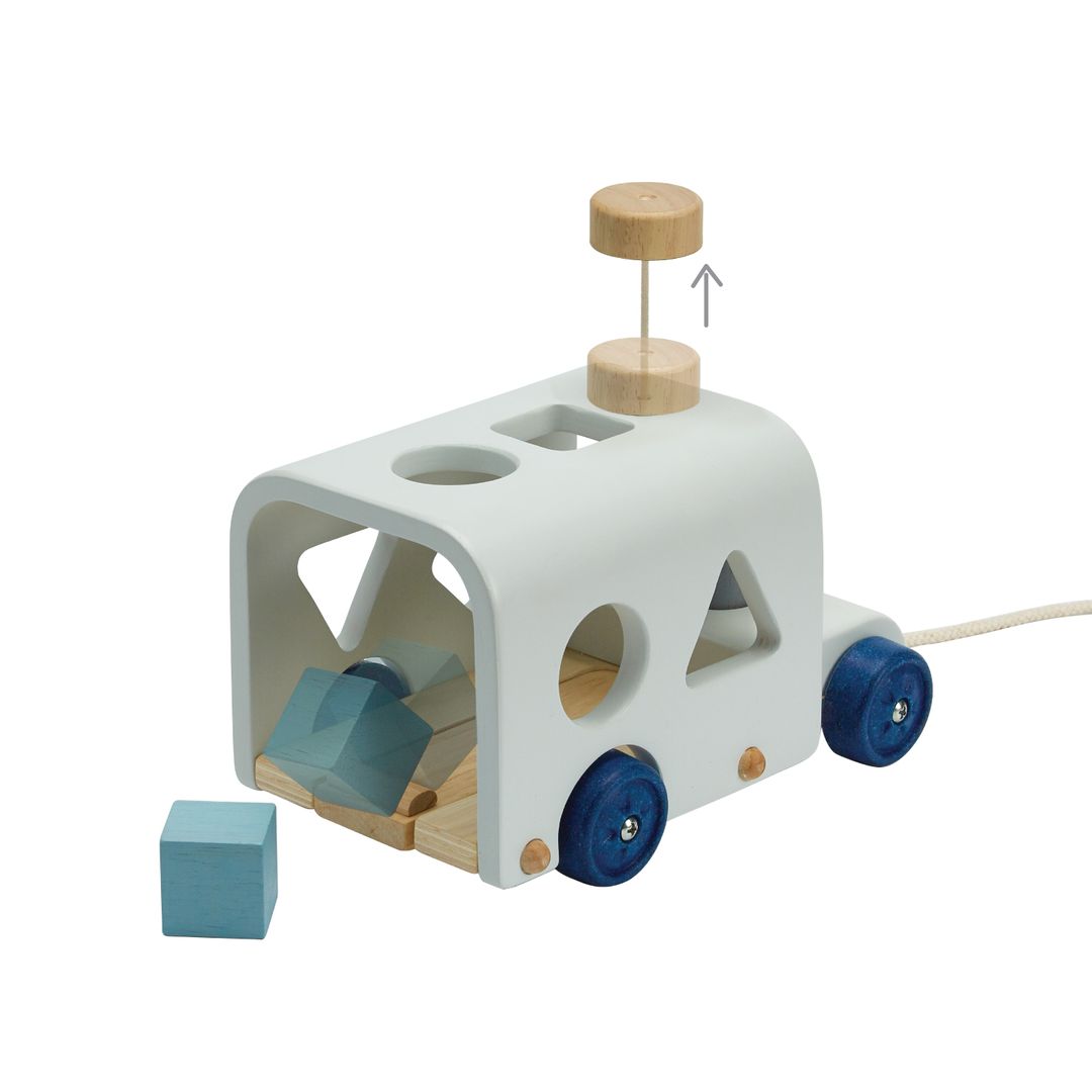 Plan Toys Sorting Bus - Orchard