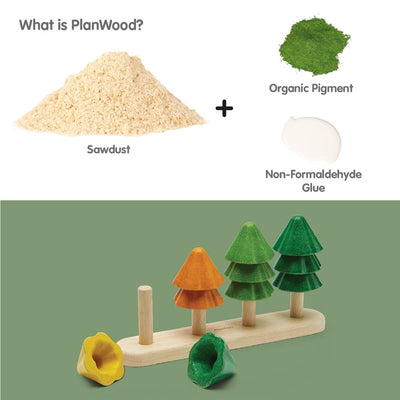 Plan Toys Sort & Count Trees