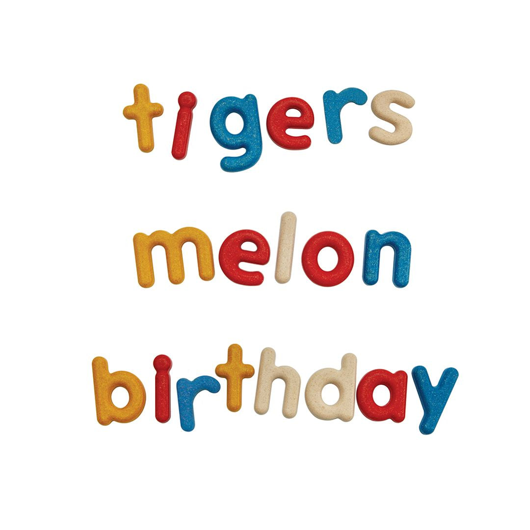 Plan Toys Lower Case Alphabet