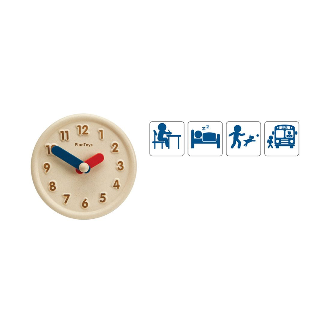 Plan Toys Activity Clock