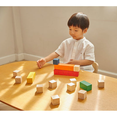 Plan Toys Colored Counting Blocks, Unit Plus