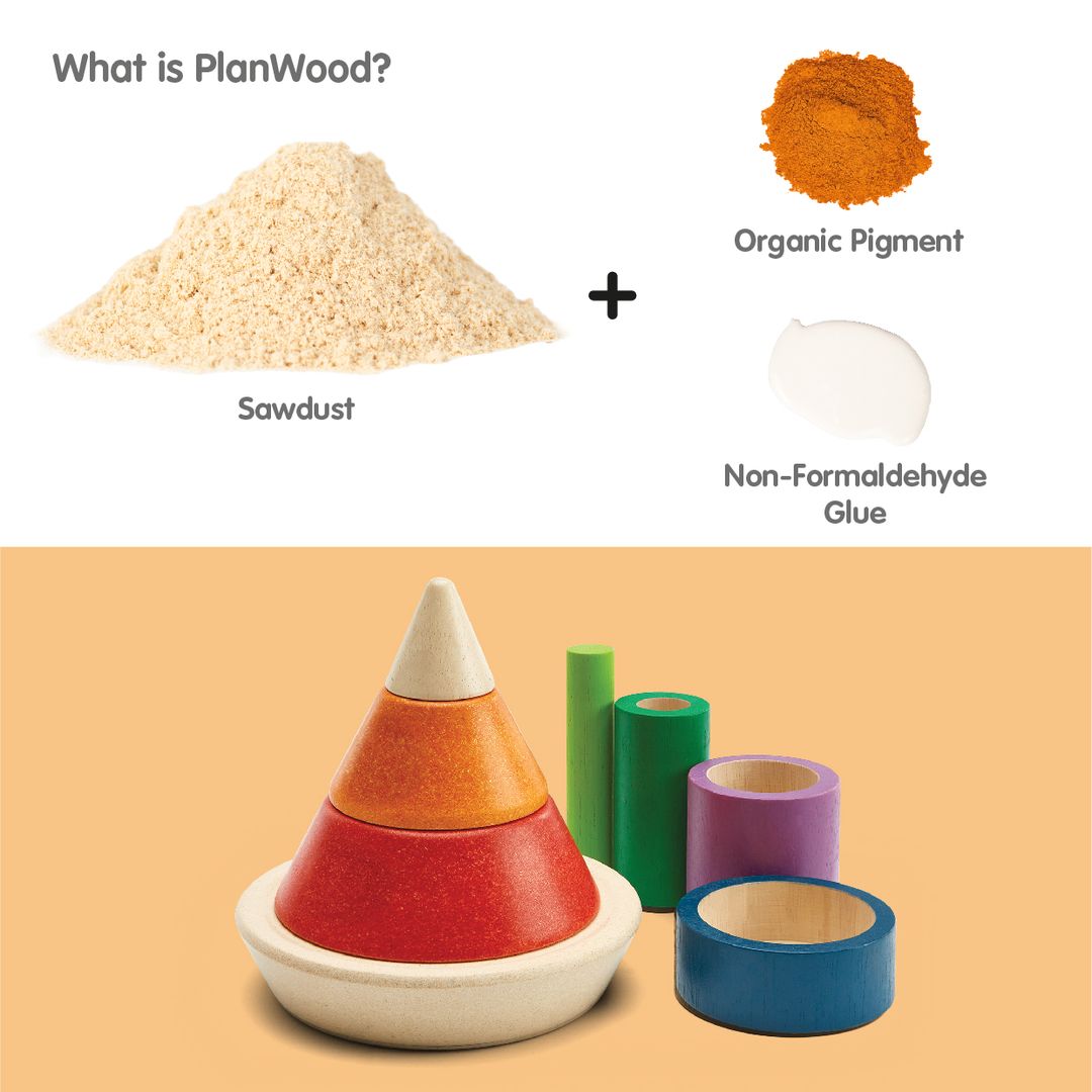 Plan Toys Cone Sorting, Unit Plus