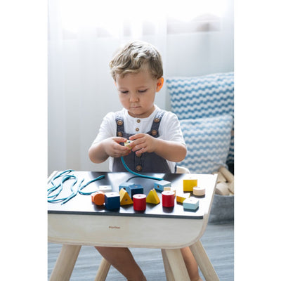 Plan Toys Geo Lacing Beads - Unit Plus