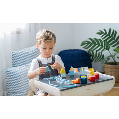 Plan Toys Geo Lacing Beads - Unit Plus