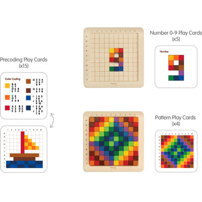 Plan Toys 100 Counting Cubes - Unit Plus