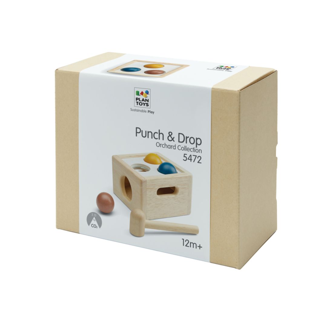 Plan Toys Punch &amp; Drop - Orchard
