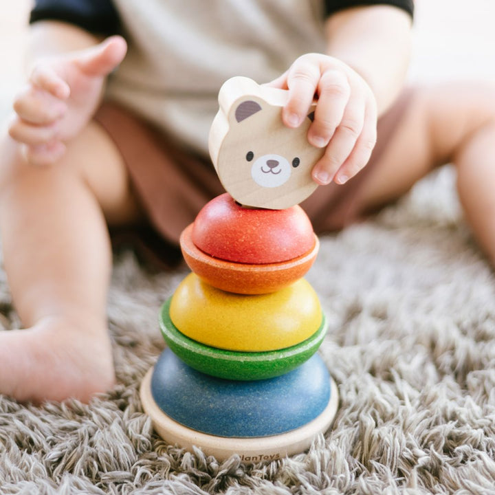 Plan Toys Stacking Ring - Bear