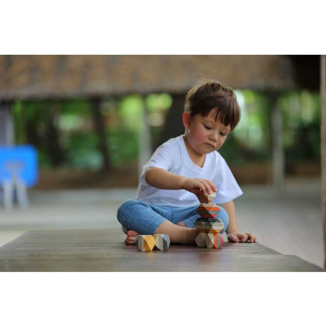 Plan Toys Geo Stacking Rock
