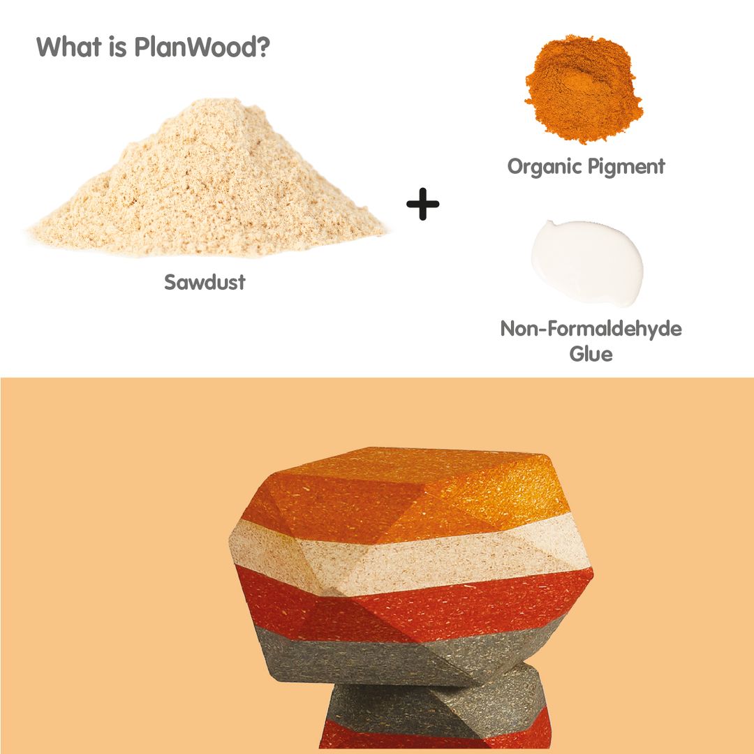 Plan Toys Geo Stacking Rock