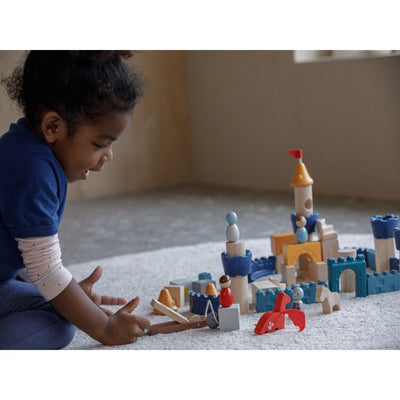 Plan Toys Castle Blocks, Orchard