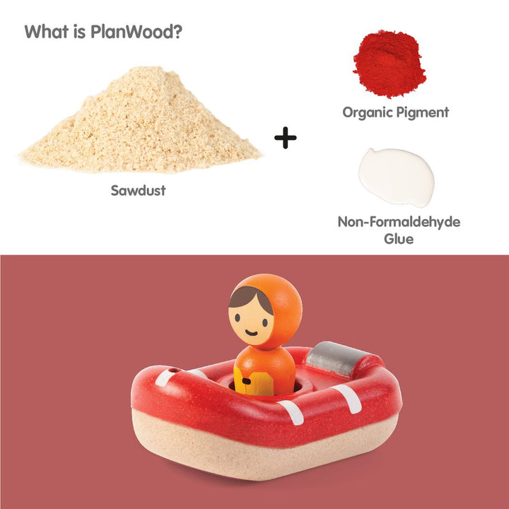 Plan Toys Coast Guard Boat