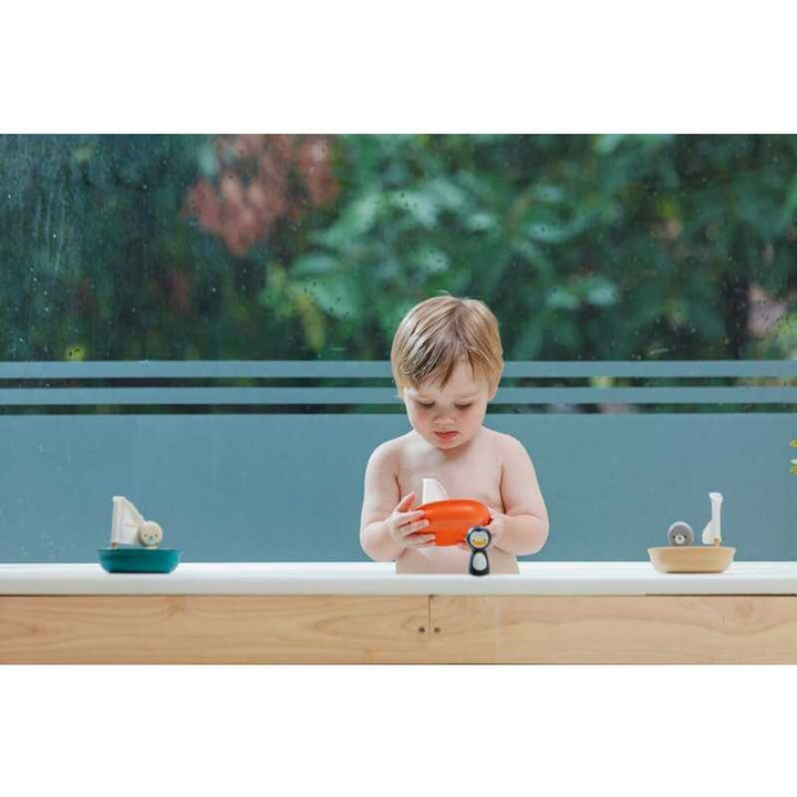 Plan Toys Sailing Boat - Penguin