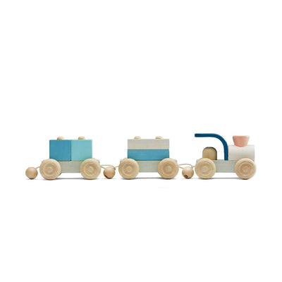 Plan Toys Stacking Train Trio - Orchard