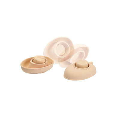 Plan Toys Rubber Convertible Boat - Pastel Orange
