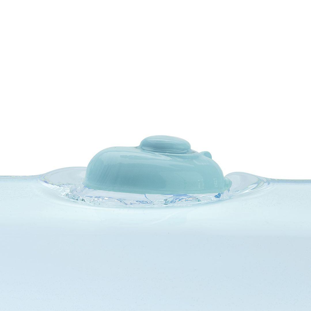 Plan Toys Rubber Convertible Boat - Pastel Blue