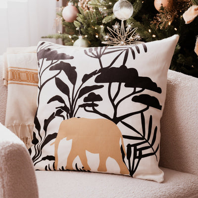 Mara Elephant pillow cover