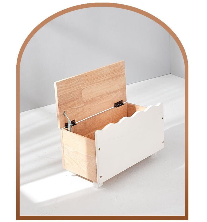 Calla Lid Toy Storage Cabinet - 2-in-1 Storage Box &amp; Bench