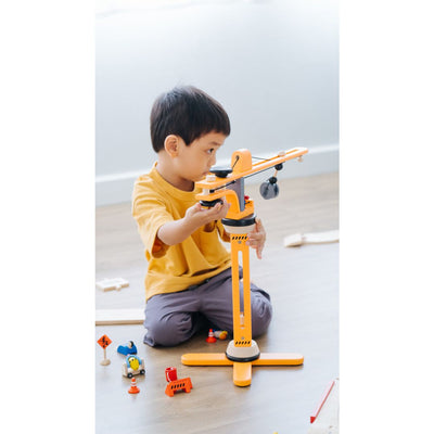 Plan Toys Crane Set