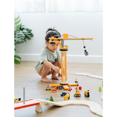 Plan Toys Crane Set