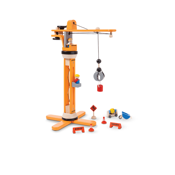 Plan Toys Crane Set