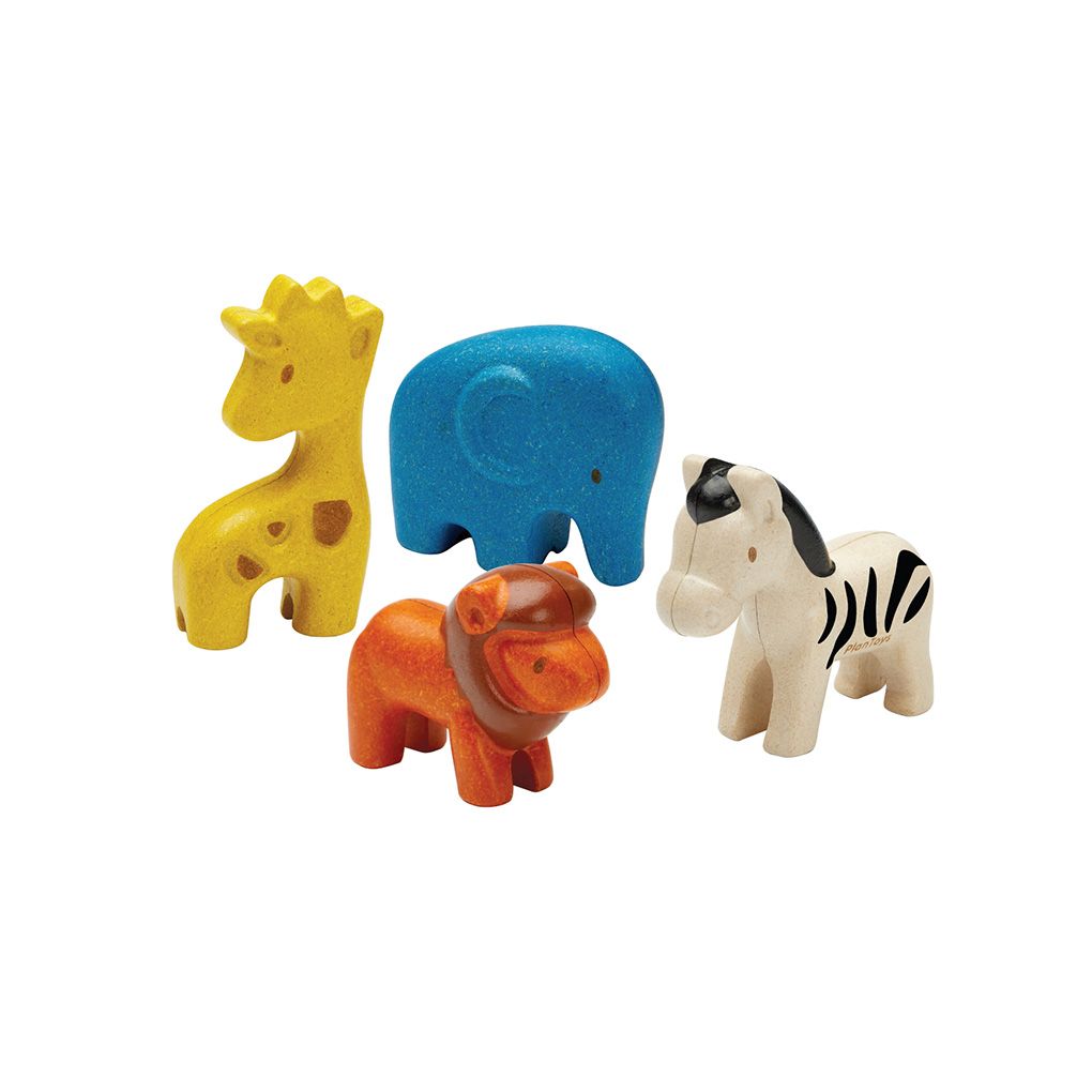 Plan Toys Wild Animals Set