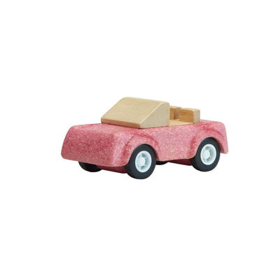 Plan Toys Pink Sports Car