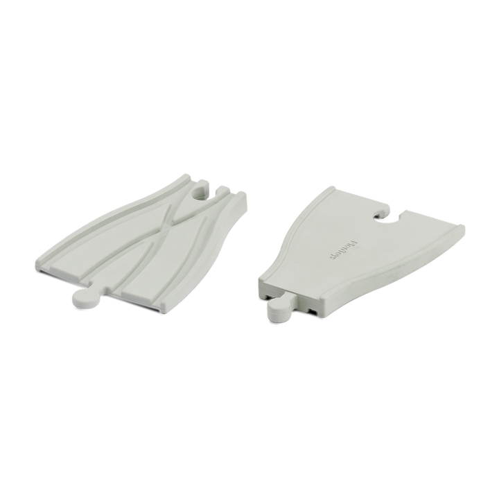 Plan Toys Rubber Road &amp; Rail Adaptor Tracks