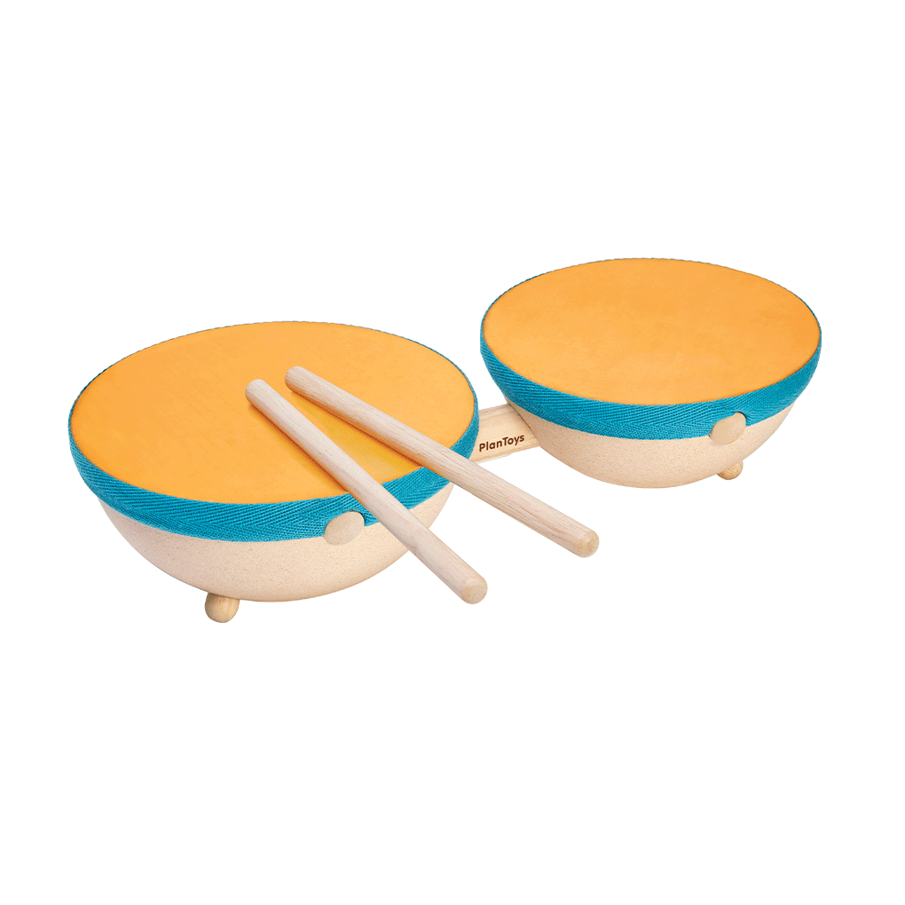 Plan Toys Double Drum