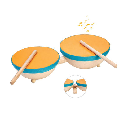 Plan Toys Double Drum