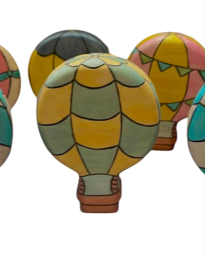Wooden Hot Air Balloon
