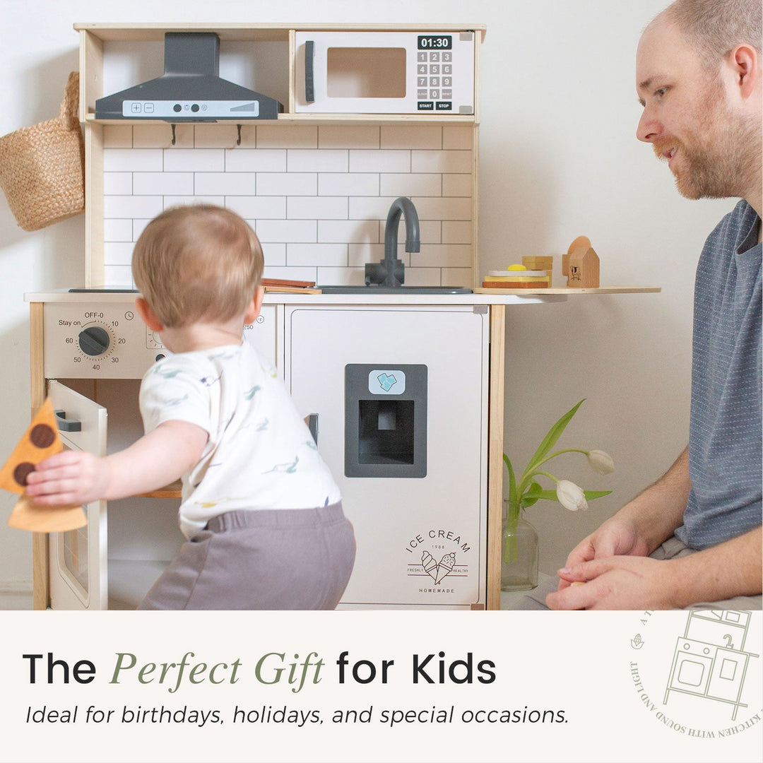 Sale Tiny Land® Interactive Play Kitchen with Sounds &amp; Cookware