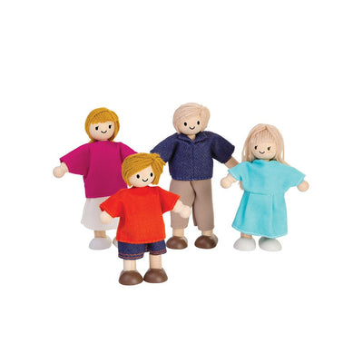 Plan Toys Doll Family - Light Skin Tone - Blonde Hair