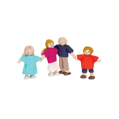 Plan Toys Doll Family - Light Skin Tone - Blonde Hair