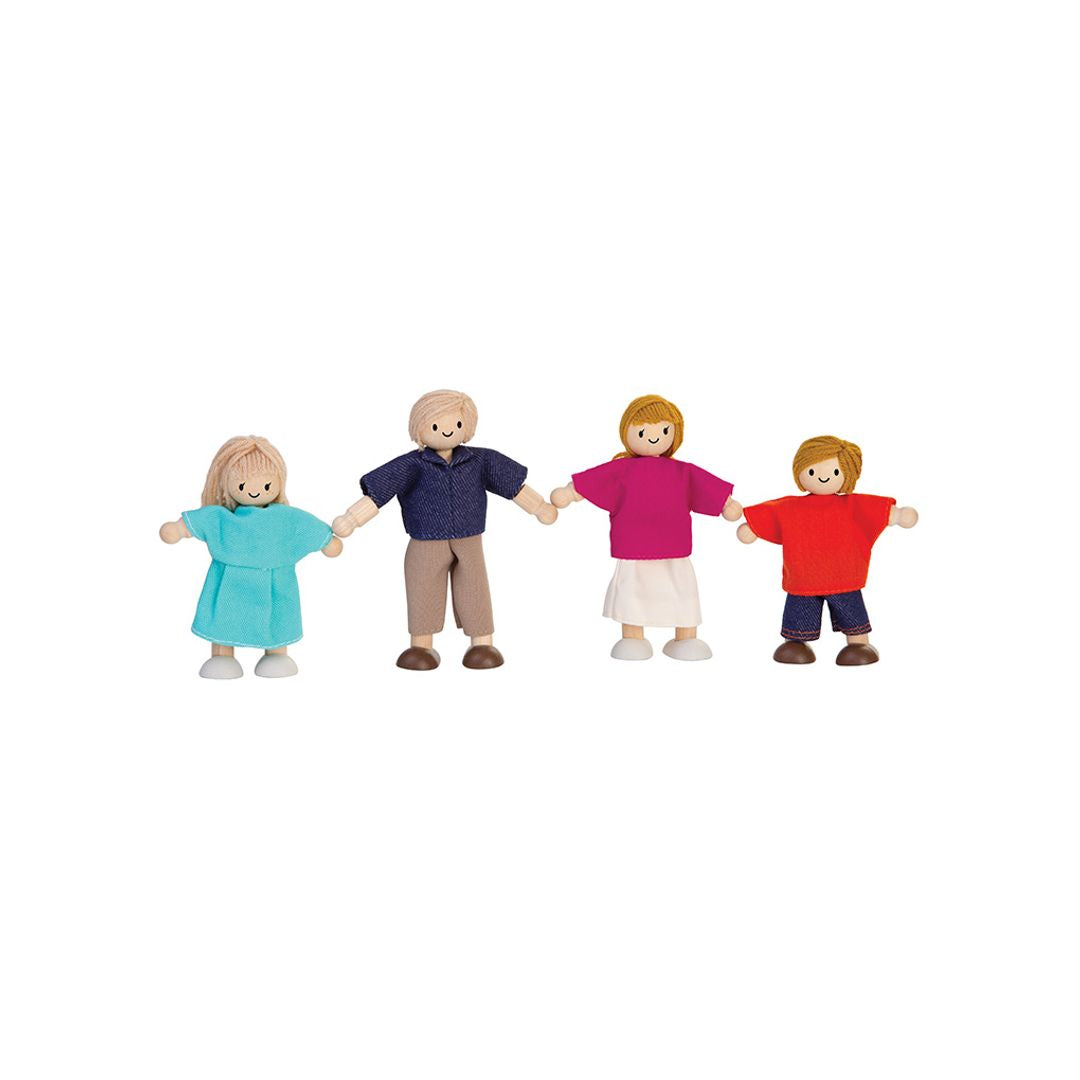 Plan Toys Doll Family - Light Skin Tone - Blonde Hair