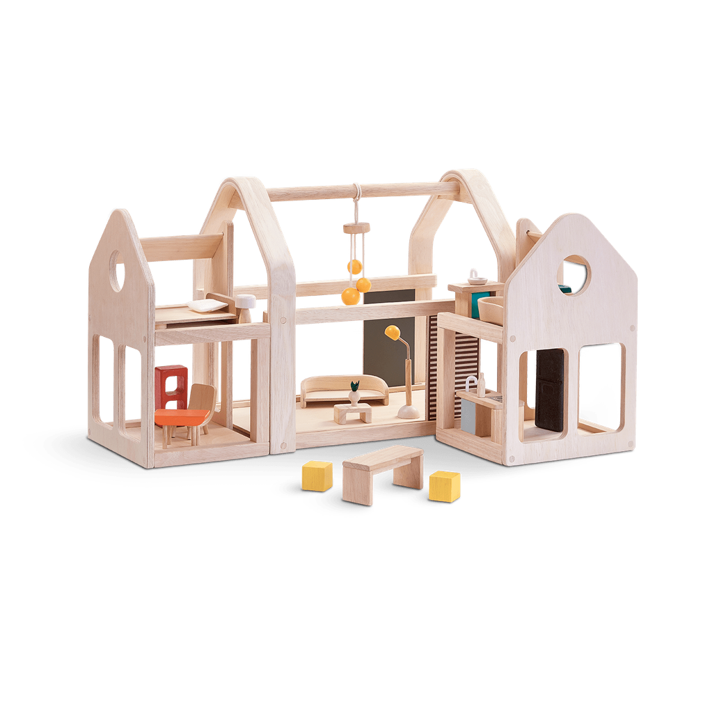 Plan Toys Slide N Go Dollhouse