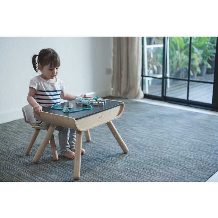 Plan Toys Table &amp; Chair, Black