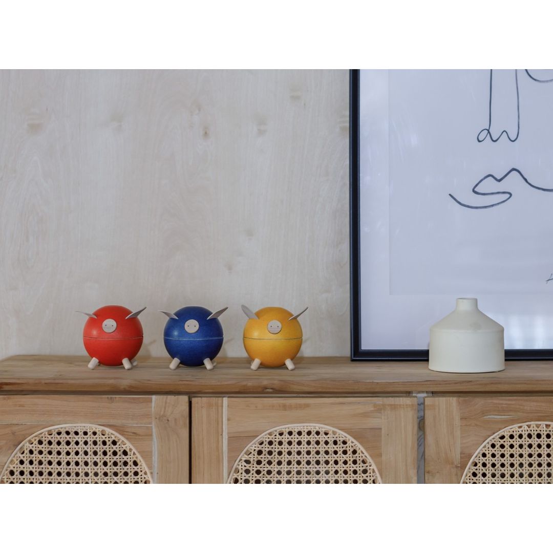 Plan Toys Piggy Bank Red - Orchard