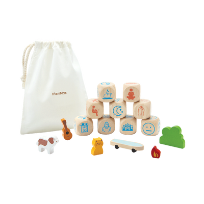 Plan Toys Storytelling Dice