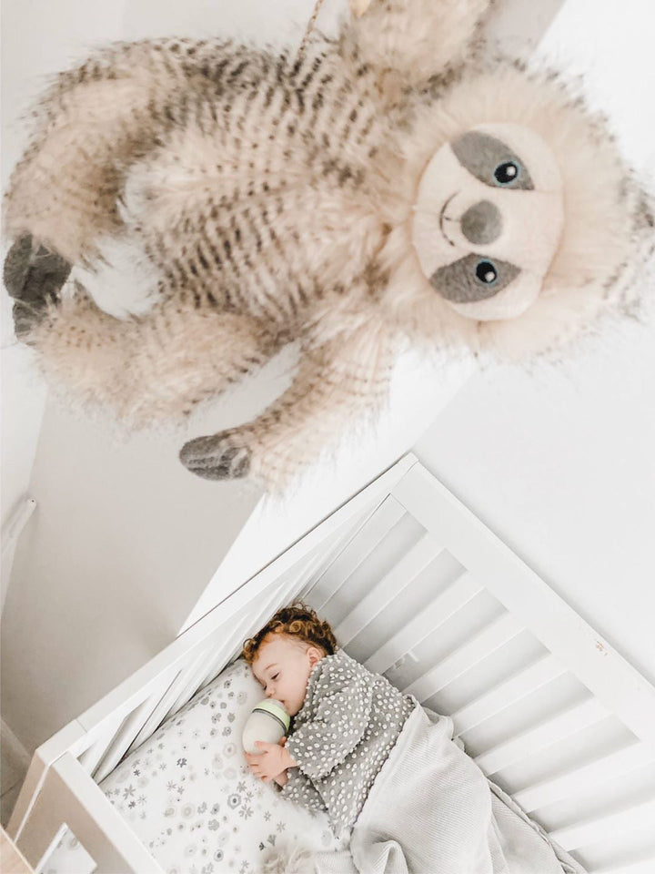 Simon Sloth Luxe Fur Plush Toy