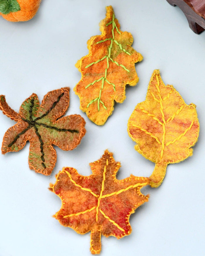 Felt Autumn or Fall Leaves